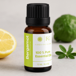 Bergamot Essential Oil - 10 Ml | 100 % Pure Essential Oils By Fireside Glow | For Diffusers, Soap Making, DIY Crafts, & Aromatherapy