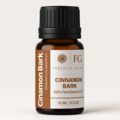 Cinnamon Bark Essential Oil – 10 ML | 100% Pure Essential Oil by Fireside Glow For Diffusers, Soap Making, DIY Crafts & Aromatherapy