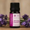 Lavender Essential Oil – 10 ML | 100% Pure Essential Oil by Fireside Glow For Diffusers, Skincare, Soap Making, DIY Crafts & Aromatherapy