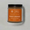 Tangy Orange – Fireside Glow Candles | 100 Gram Blended Soy Wax Scented Candle