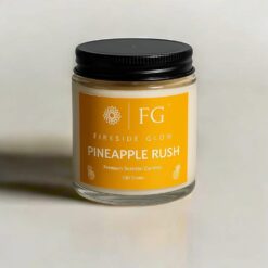 Pineapple Rush - Fireside Glow Candles | 100 Gram Blended Soy Wax Scented Candle